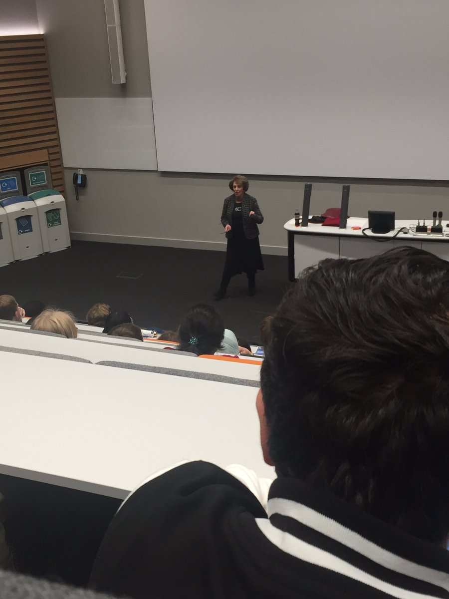 Edwina speaking at University of Warwick during a debate 21 Oct 2016